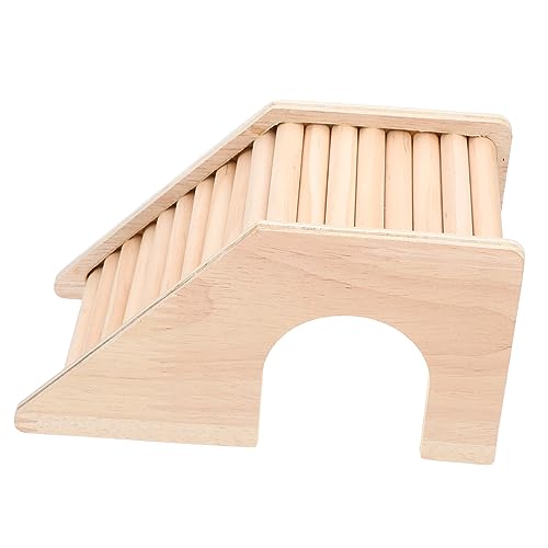 POPETPOP Holz Hamster Treppe Hideaway Nest Dekorative Hamster Hütte Hideout Spielzeug Tassen POPETPOP Holz Hamster Treppe Hideaway Nest Dekorative Hamster Hütte Hideout Spielzeug Tassen von POPETPOP