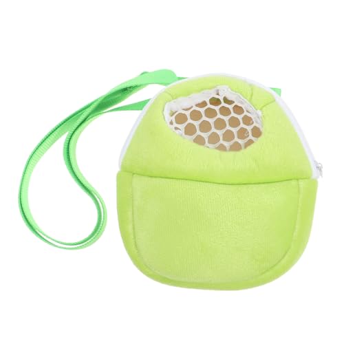 POPETPOP Tragetasche für Hamster mit Verstellbarem Riemen Atmungsaktives Mesh Reisetasche für Kleintiere Rucksack für Meerschweinchen Eichhörnchen von POPETPOP