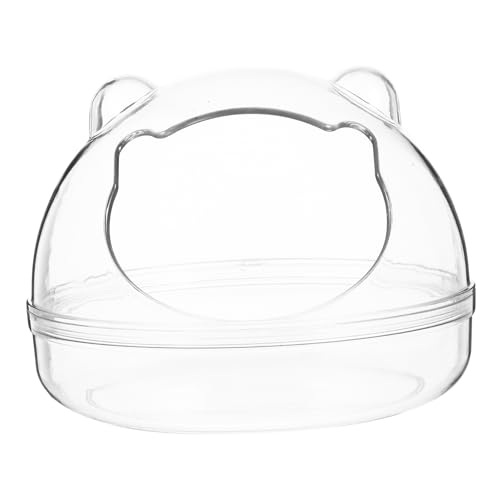 POPETPOP Hamsterbad Hamster klo Hamster sandbad Hamster Waschbecken Hamster Badewannenpumpe Tank Container Badewanne für Hamster transparentes Badebecken für kleine Haustiere Plastik POPETPOP Hamsterbad Hamster klo Hamster sandbad Hamster Waschbecken Hamster Badewannenpumpe Tank Container Badewanne für Hamster transparentes Badebecken für kleine Haustiere Plastik von POPETPOP