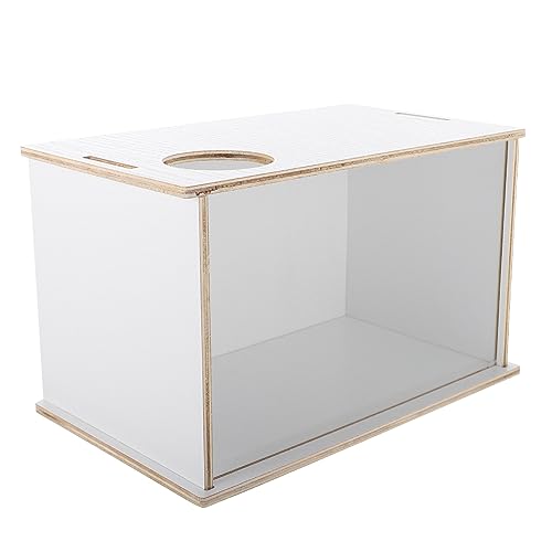 POPETPOP Chinchilla-badeset Dekoratives Sandbad Für Hamster Multifunktionsbadewanne Für Haushaltshamster Acryl-Haustier-sandbadezimmer von POPETPOP