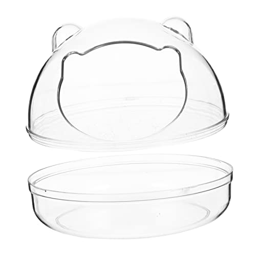 POPETPOP Hamsterbad Sieb Schüssel Halter Sand Für Die Hamstertoilette Hamster Toilette Stecker Flasche Rennmaus Badebehälter Für Hamster Hängematte Futterspender Sprays Transparent Plastik POPETPOP Hamsterbad Sieb Schüssel Halter Sand Für Die Hamstertoilette Hamster Toilette Stecker Flasche Rennmaus Badebehälter Für Hamster Hängematte Futterspender Sprays Transparent Plastik von POPETPOP