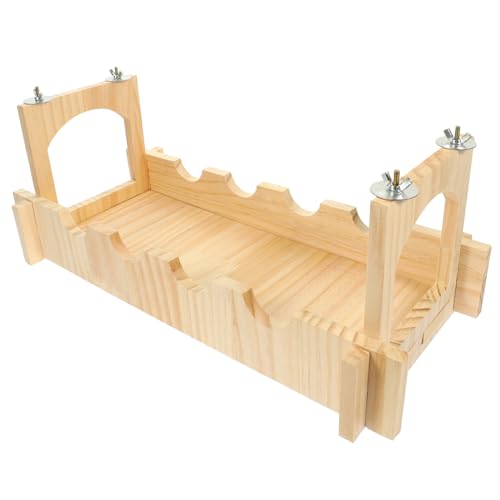 POPETPOP Kleine Holzbrücke Für Haustiere Hängebrücke Für Hamster Chinchillas Und Ratten Für Käfige Und Spielbereiche Langlebig Und Sicher Für Stundenlangen Spielspaß POPETPOP Kleine Holzbrücke Für Haustiere Hängebrücke Für Hamster Chinchillas Und Ratten Für Käfige Und Spielbereiche Langlebig Und Sicher Für Stundenlangen Spielspaß von POPETPOP