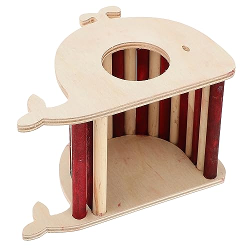 POPETPOP Meerschweinchen-versteck Hölzernes Hamster-versteck Hausleiter Chinchilla-lebensraum Vielseitiges Haustier-spielhaus POPETPOP Meerschweinchen-versteck Hölzernes Hamster-versteck Hausleiter Chinchilla-lebensraum Vielseitiges Haustier-spielhaus von POPETPOP