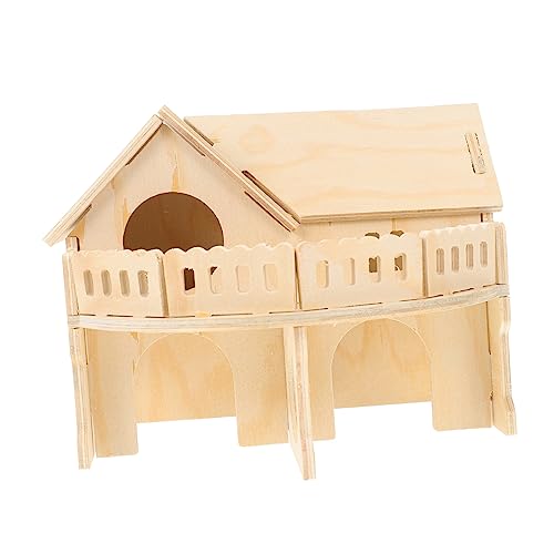 POPETPOP Schlafhaus Für Hamster Aus Holz – Sicheres Und Lustiges Verstecknest Für Hamster Umweltfreundliches Material Mehrzweckspielzeug Tägliche Unterhaltung POPETPOP Schlafhaus Für Hamster Aus Holz – Sicheres Und Lustiges Verstecknest Für Hamster Umweltfreundliches Material Mehrzweckspielzeug Tägliche Unterhaltung von POPETPOP