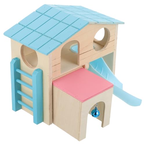 POPETPOP Hamsterhaus Spielzeugratte Hundehütte Zaun Skarabäus- -Ornament Schildkröte Hamster hamsterspielzeug Hamsterkäfig Zubehör Hamsterspielplatz Igelversteck Holz Colorful POPETPOP Hamsterhaus Spielzeugratte Hundehütte Zaun Skarabäus- -Ornament Schildkröte Hamster hamsterspielzeug Hamsterkäfig Zubehör Hamsterspielplatz Igelversteck Holz Colorful von POPETPOP