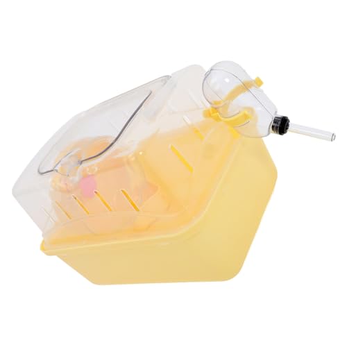 POPETPOP Transportbox Für Kleintiere Mit Wasserflasche Tragbarer Hamster-reiseträger Tragetasche Aus Robustem Kunststoff POPETPOP Transportbox Für Kleintiere Mit Wasserflasche Tragbarer Hamster-reiseträger Tragetasche Aus Robustem Kunststoff von POPETPOP