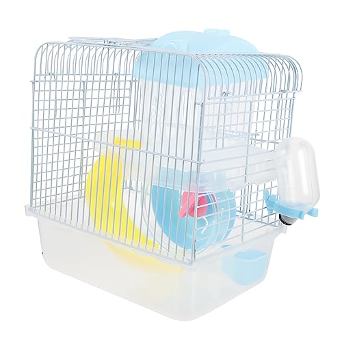 POPETPOP Drahtkäfig Für Hamster Mit Trinkflaschen Und Laufrädern Abnehmbarer Kunststoffwanne Geeignet Für Mäuse Und Rennmäuse Großer Käfig Für Kleine Haustiere POPETPOP Drahtkäfig Für Hamster Mit Trinkflaschen Und Laufrädern Abnehmbarer Kunststoffwanne Geeignet Für Mäuse Und Rennmäuse Großer Käfig Für Kleine Haustiere von POPETPOP
