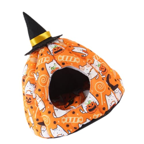 POPETPOP Hamsterkürbisnest Vlies Hamster Winterbett Warmes Kleines Haustierbett Wurf Kleines Tierhaus Hamster Schlafhaus Kleiner Heubeutel Für Haustiere Ratte Baumwolle von POPETPOP