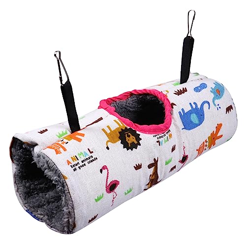 POPETPOP Hamsternest Hamsterzubehör für Käfige Kleiner Heubeutel für Haustiere Hamsterspielplatz Hamster Tunnel haustierbett Chinchilla-Hängetunnel Chinchilla-Bett Plüsch Weiß POPETPOP Hamsternest Hamsterzubehör für Käfige Kleiner Heubeutel für Haustiere Hamsterspielplatz Hamster Tunnel haustierbett Chinchilla-Hängetunnel Chinchilla-Bett Plüsch Weiß von POPETPOP