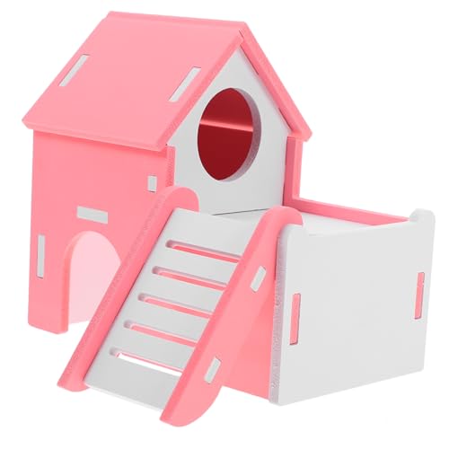 POPETPOP Meerschweinchen-Villa Stilvolles Hamsterversteck Treppe und Dekorativer Kleintierkäfig POPETPOP Meerschweinchen-Villa Stilvolles Hamsterversteck Treppe und Dekorativer Kleintierkäfig von POPETPOP