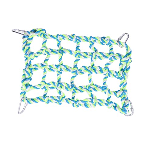 POPETPOP Hamsterspielzeug Frettchenspielzeug Vogelspielzeug Strickleitern Frettchen-Kletterseil Kleintier-Seilnetz Hängematte Schaukel Papagei Zum Klettern Zubehör POPETPOP Hamsterspielzeug Frettchenspielzeug Vogelspielzeug Strickleitern Frettchen-Kletterseil Kleintier-Seilnetz Hängematte Schaukel Papagei Zum Klettern Zubehör von POPETPOP