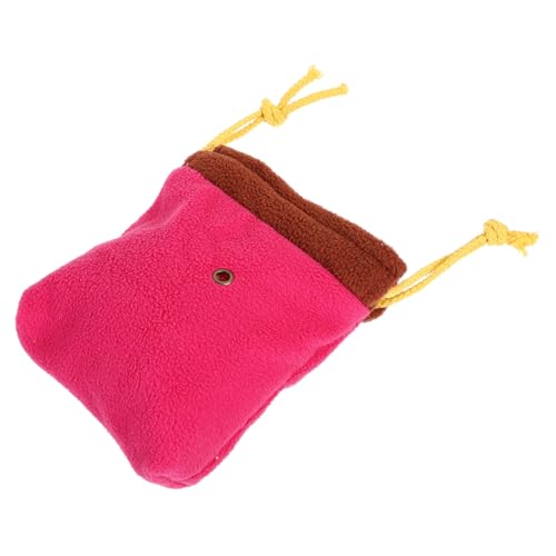 POPETPOP Hamsterträger pet Backpack Haustierbeutel Leichter Haustierträger Praktischer Haustierträger tragbar Tasche Auto Honigtaubeutel für Hamster im Freien Transportbox für Hamster Rosy von POPETPOP