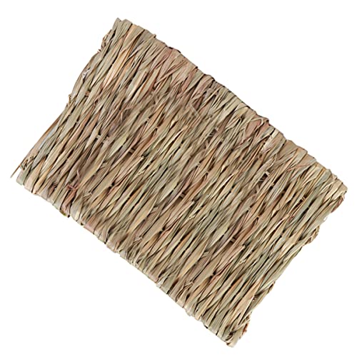 POPETPOP Hasenmatte Rattenstreu Hamsterbettwäsche Frettchenstreu Coop Koje Hund Haustier Tiere Hängematte Schildkröte Hamster Kaut Nest Gras Rennmaus Heufütterung Tiertoiletten Wurf von POPETPOP