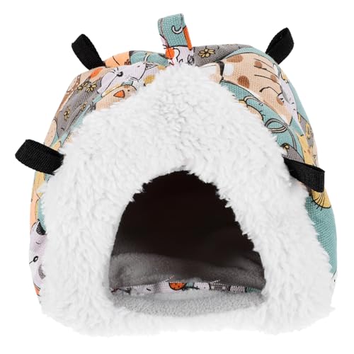POPETPOP Hamster Versteck Haushalt Hamsterhütte Mäusestall Haustier Meerschweinchenkäfig Hängematte Rennmauskäfig Hamster Igelhäuser Meerschweinchen Schlafhaus Plattform Wellensittich Im Freien POPETPOP Hamster Versteck Haushalt Hamsterhütte Mäusestall Haustier Meerschweinchenkäfig Hängematte Rennmauskäfig Hamster Igelhäuser Meerschweinchen Schlafhaus Plattform Wellensittich Im Freien von POPETPOP