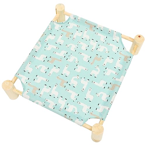POPETPOP Home Holzgestell Hamster Hängematte Bequemer Schlafplatz POPETPOP Home Holzgestell Hamster Hängematte Bequemer Schlafplatz von POPETPOP