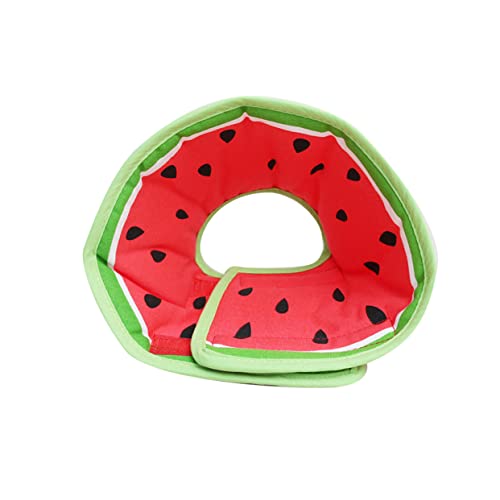 POPETPOP Welpenhalsband Haustier Hund Hals Kreis Mode Obst Wassermelone von POPETPOP