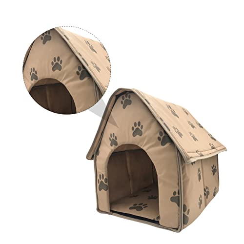 POPETPOP Haustier Hundewelpenhöhlenbett Kleines Hundeversteck Faltbares Baumwoll Katzenbett Katzenwärmebett Tipi Hundewinterbett Haustierzelt Katzenwärmmatte Decke Baldachin POPETPOP Haustier Hundewelpenhöhlenbett Kleines Hundeversteck Faltbares Baumwoll Katzenbett Katzenwärmebett Tipi Hundewinterbett Haustierzelt Katzenwärmmatte Decke Baldachin von POPETPOP