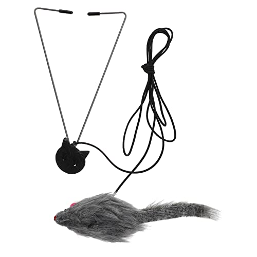 POPETPOP Haustier Katze Teaser Spielzeug Knete Zubehör Lustiger Kätzchen-Teaser Katze Hängender Teaser Interessanter Neckender Stock Heimtierbedarf Haushalt Trainingsstock Metall POPETPOP Haustier Katze Teaser Spielzeug Knete Zubehör Lustiger Kätzchen-Teaser Katze Hängender Teaser Interessanter Neckender Stock Heimtierbedarf Haushalt Trainingsstock Metall von POPETPOP
