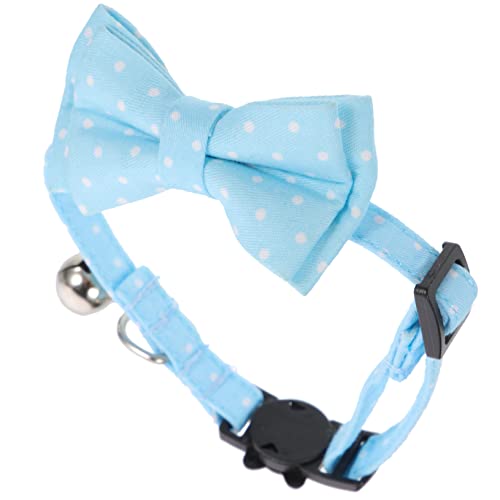 POPETPOP Handgemachtes Hundehalsband Mit Fliege Modisches Bandana Mit Fliege Für Und Mittelgroße Hunde von POPETPOP
