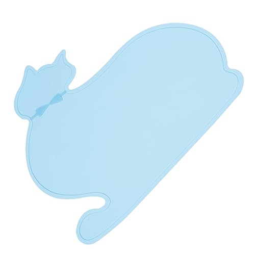 POPETPOP Silikon-tierfuttermatten Katzenform Tischset Wärmeisoliertes Pad Für Die Trockenfütterung Von Haustieren POPETPOP Silikon-tierfuttermatten Katzenform Tischset Wärmeisoliertes Pad Für Die Trockenfütterung Von Haustieren von POPETPOP