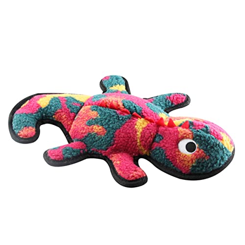 POPETPOP Hundeplüschtier Quietschender Gecko Weiches Trainingsspielzeug für Haustiere Gemacht für Aggressive Kauer POPETPOP Hundeplüschtier Quietschender Gecko Weiches Trainingsspielzeug für Haustiere Gemacht für Aggressive Kauer von POPETPOP