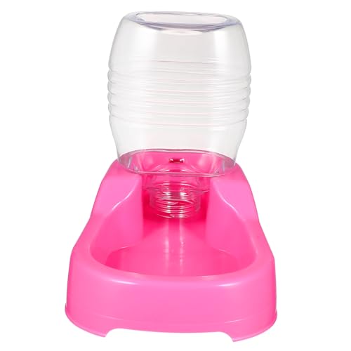 POPETPOP Wassernapf Für Hunde Mit Futterautomat Kapazität Praktischer Wasserspender Für Haustiere Umweltfreundliches Material Glatte Oberfläche Geeignet Für Welpen Und Zuhause von POPETPOP