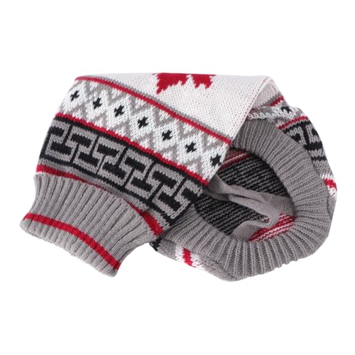 POPETPOP Exquisiter Weihnachtspullover Für Hunde Warmes Party-Outfit Für Welpen Hundekleidung Einzigartiges Design von POPETPOP