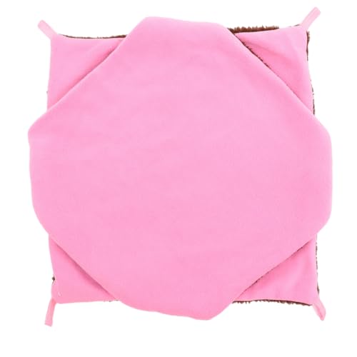 POPETPOP Hängematte Versteck Für Meerschweinchen Weiches Baumwollnest Für Kleintiere Warmes Bett Für Hamster Chinchillas 20 X 20 cm Komfort von POPETPOP