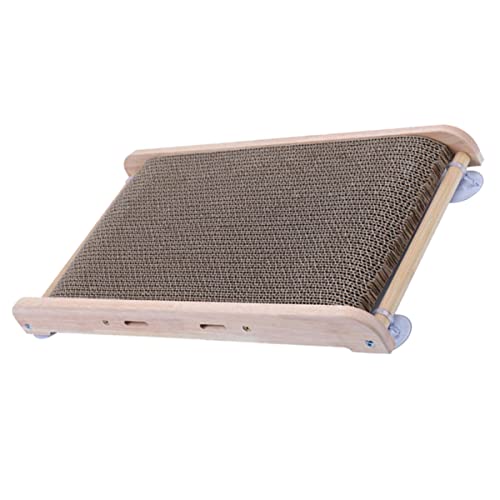 POPETPOP Haustierbedarf katzenmöbel cat Furniture Katzen + katzenspielzeuge cat Toy Katzenhaus aus Pappe Spielmatte für Katzen Kratzbrett für Haustiere Kratzunterlage Bambus Brown POPETPOP Haustierbedarf katzenmöbel cat Furniture Katzen + katzenspielzeuge cat Toy Katzenhaus aus Pappe Spielmatte für Katzen Kratzbrett für Haustiere Kratzunterlage Bambus Brown von POPETPOP