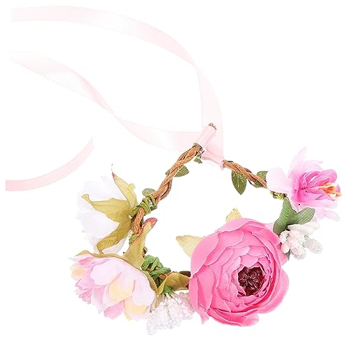 POPETPOP Haustierhalsband Tragbares Hundehalsband Zartes Welpenhalsband Welpenzubehör Tragbares Kätzchenhalsband Außendekoration Katze Hundehalsband Katzen Und Hunde Stoff Blumen von POPETPOP