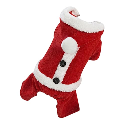 POPETPOP Hundemantel Für Große Hunde Winter Wintermantel Mit Beinen Hund Hundemantel XXL Haustierkleidung Weihnachtskleidung Für Haustiere Hundekleidung Weihnachtskleidung Für Hunde von POPETPOP