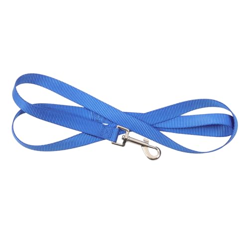 POPETPOP Haustierleine Hund Husky Leine Welpen Laufgürtel Leine Haustier Schleppleine Doppelleine Seilketten Für Draußen Lasso Kordel Einziehbare Leine Abschleppgurt Gürtel Zugseil Blaues von POPETPOP