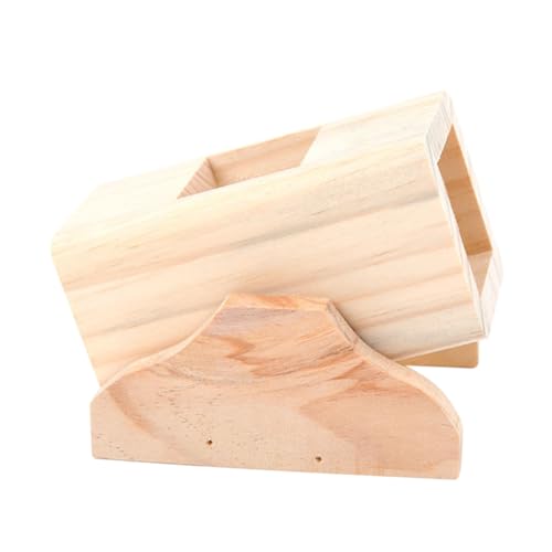 POPETPOP Haustierfreundliches Holzspielzeug Hamster-wippkästen Mit Spieleimer Für Haustierspielplatz Klettern Und Spielen POPETPOP Haustierfreundliches Holzspielzeug Hamster-wippkästen Mit Spieleimer Für Haustierspielplatz Klettern Und Spielen von POPETPOP
