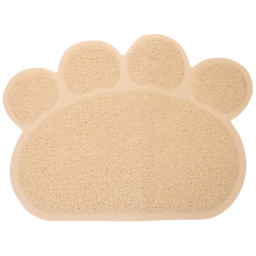 POPETPOP Haustierstreumatte katzenklo vorlegematte katzenklo vorleger Matte rutschfeste katzenstreu Matte Katzenklo-Teppich Haustierpfotenförmige Matte Platzdeckchen für Tiernahrung POPETPOP Haustierstreumatte katzenklo vorlegematte katzenklo vorleger Matte rutschfeste katzenstreu Matte Katzenklo-Teppich Haustierpfotenförmige Matte Platzdeckchen für Tiernahrung von POPETPOP