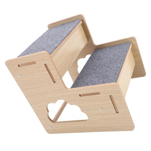 POPETPOP Hundetreppe Stufen Für Bett Holz Haustiertreppe Haustier Trittleiter Haustier Rampe Für Hunde Hund Katzentreppe POPETPOP Hundetreppe Stufen Für Bett Holz Haustiertreppe Haustier Trittleiter Haustier Rampe Für Hunde Hund Katzentreppe von POPETPOP