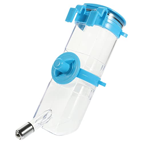 POPETPOP Pet Wasserflasche Für Hunde Auslaufsicherer Trinkspender Mit Haken Für Käfige Hängender Wasserspender Für Haustiere Für Und Zuhause von POPETPOP
