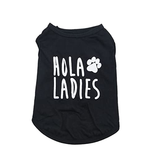 POPETPOP Haustierweste Hundekleidung Hundekegelhalsband Hundepullover Hundedecke Kleiner Hundekegel Welpe Baumwoll putztuch hundeweste Haustierbaumwollweste Baumwollkleidung für Hunde Black POPETPOP Haustierweste Hundekleidung Hundekegelhalsband Hundepullover Hundedecke Kleiner Hundekegel Welpe Baumwoll putztuch hundeweste Haustierbaumwollweste Baumwollkleidung für Hunde Black von POPETPOP