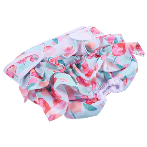 POPETPOP Windelhose Für Hunde Wiederverwendbar Waschbar Hygienekleid Für Welpen Und Erwachsene Bei Läufigkeit Reisen Und Inkontinenz von POPETPOP