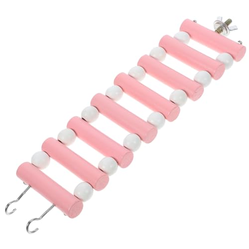POPETPOP Hölzerne Hamsterleiter-Brücke Kleintier-Kletterleiter Rattenkäfig-Kletterspielzeug POPETPOP Hölzerne Hamsterleiter-Brücke Kleintier-Kletterleiter Rattenkäfig-Kletterspielzeug von POPETPOP