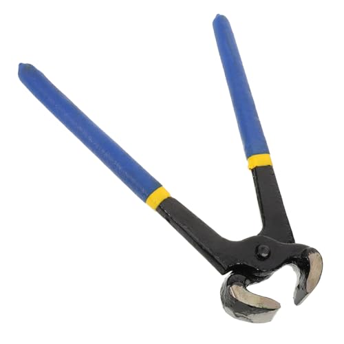 POPETPOP Hufpflegezange Beschlag Hochleistungs-Hufzange Hufschmied liefert Trimmer knabbern Hufschneider Reparaturwerkzeug für Klauenpflegewerkzeug Metall Blue von POPETPOP