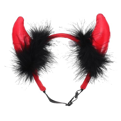 POPETPOP Hund Halloween Stirnbänder Pet Ornament Teufel Kostüme Kopfbedeckungen Für Indoor Spaß POPETPOP Hund Halloween Stirnbänder Pet Ornament Teufel Kostüme Kopfbedeckungen Für Indoor Spaß von POPETPOP
