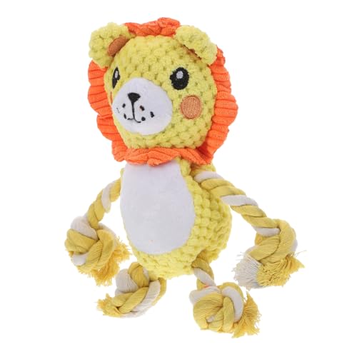 POPETPOP Hund Plüschtier Kein Quietschendes Hundespielzeug Interaktives Hunde-schleppspielzeug Hundespielzeug Aus Knitterpapier Kauspielzeug Für Aggressive Kauer Welpenspielzeug Yellow POPETPOP Hund Plüschtier Kein Quietschendes Hundespielzeug Interaktives Hunde-schleppspielzeug Hundespielzeug Aus Knitterpapier Kauspielzeug Für Aggressive Kauer Welpenspielzeug Yellow von POPETPOP