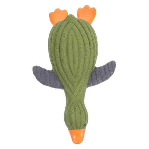 POPETPOP Hund Sprechendes Quietschendes Gummispielzeug Für Hunde Für Haustiere Hundespielzeug Aus Latex Quietschendes Welpenspielzeug Olive Green Emulsion von POPETPOP