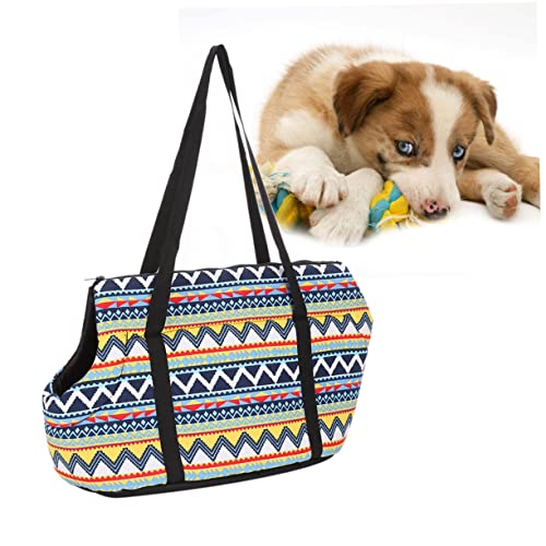 POPETPOP Tragetasche Für Haustiere Umhängetasche Für Hunde Atmungsaktiv Tragetasche Für Haustiere Modischer Tierbedarf Hundetragetasche Für Outdoor-aktivitäten Größe S von POPETPOP