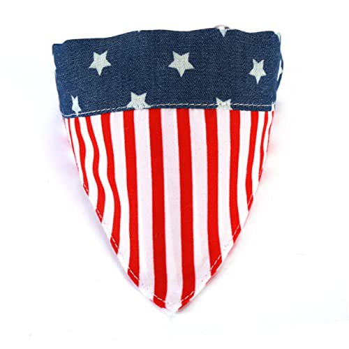 POPETPOP Hundehalsband-lätzchen Mit Leuchtendem Amerikanischem Flaggenmuster Multifunktionales Dreieckiges Speicheltuch Aus Baumwolle Zum Verkleiden Von Haustieren Größe M POPETPOP Hundehalsband-lätzchen Mit Leuchtendem Amerikanischem Flaggenmuster Multifunktionales Dreieckiges Speicheltuch Aus Baumwolle Zum Verkleiden Von Haustieren Größe M von POPETPOP