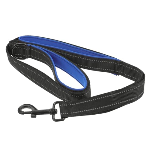 POPETPOP Portable Hundeleine Für Training Verstellbare Reflektierende Nylonleine Für Kleine Und Mittelgroße Hunde Für Outdoor-aktivitäten Und Sicheres Gassigehen von POPETPOP