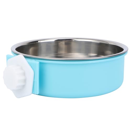 POPETPOP Hundenapf Aus Edelstahl Schüssel Futterspender Kiste Wasserschale Katzennäpfe Welpe Katzennapf Wasserspender Für Hunde Spender Für Wassernapf Für Hunde Drinnen Hund Wassernapf Blue von POPETPOP