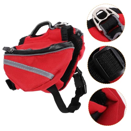 POPETPOP Pet Dog Rucksack Xs Atmungsaktiver Tragbarer -Rucksack Für Outdoor Camping Und Design Mit Seitlichen Taschen Für Snacks Und Zubehör POPETPOP Pet Dog Rucksack Xs Atmungsaktiver Tragbarer -Rucksack Für Outdoor Camping Und Design Mit Seitlichen Taschen Für Snacks Und Zubehör von POPETPOP
