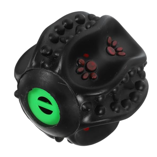 POPETPOP Interaktiver Leckerli-Ball Spielzeug Für Hunde Kauspielzeug Mit Nahrungsausgabefunktion Geeignet Für Kleine Bis Mittelgroße Hunde von POPETPOP
