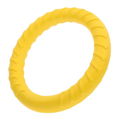 POPETPOP Hundespielzeug unzerstörbar Welpenspielzeug zum Zahnen Kauen für Hunde Welpen-Essentials Hundekauspielzeug für große Hunde kleines hundespielzeug Hundekauen Eva Yellow POPETPOP Hundespielzeug unzerstörbar Welpenspielzeug zum Zahnen Kauen für Hunde Welpen-Essentials Hundekauspielzeug für große Hunde kleines hundespielzeug Hundekauen Eva Yellow von POPETPOP